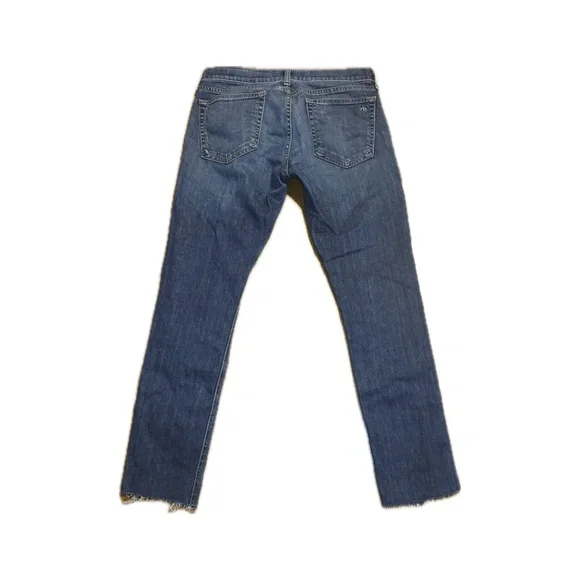 rag & bone Amelie Mid Rise Straight Jeans Women's 27 – Medium Blue wash - Picture 3 of 7